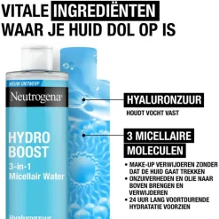 Neutrogena Hydro Boost Micellair Water Alle Huidtypen 400 ML