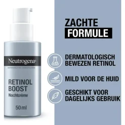 Neutrogena Retinol Boost Anti-Age Nachtcrème Oudere Huid 50 ML