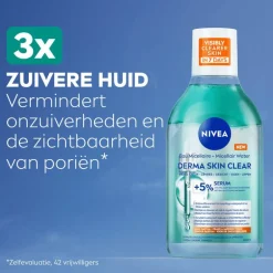 NIVEA Derma Skin Clear Serum Infused Micellair Water 400ML