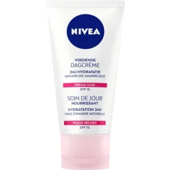 NIVEA Essentials +24h Voedende Dagcrème SPF15 50 ML
