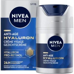 NIVEA MEN Active Age Vochtinbrengende Dagcrème SPF 15 Oudere Huid 50 ML