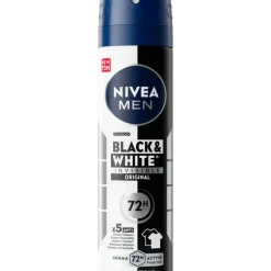 NIVEA MEN Black & White Invisible Original Deodorant Spray 150 ML