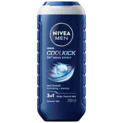 NIVEA MEN Cool Kick 3-in-1 Douchegel 250 ML