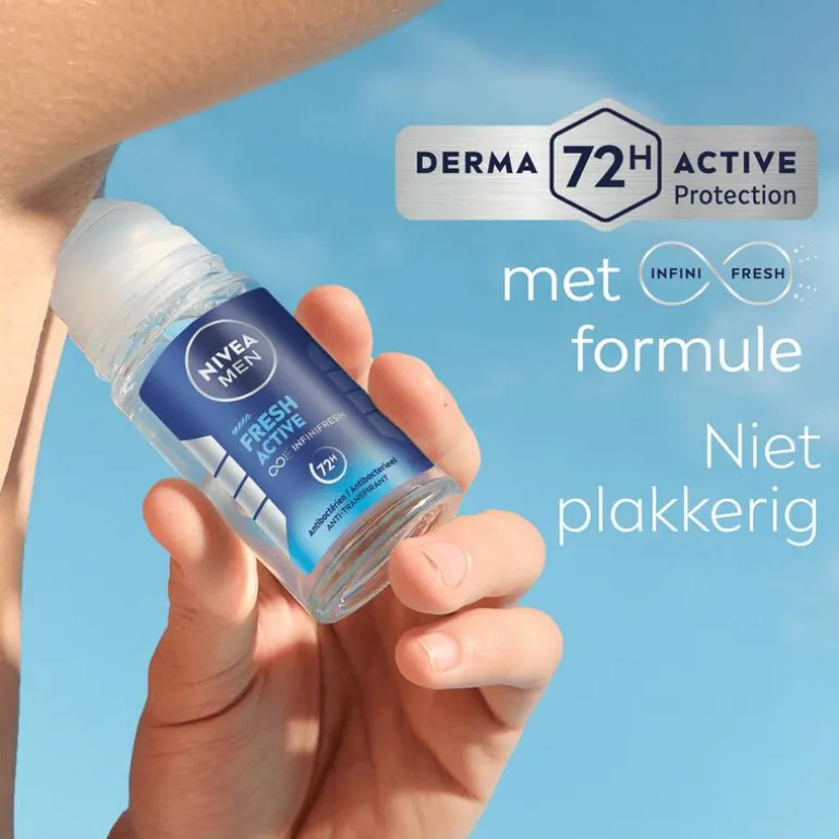 NIVEA MEN Fresh Active Deodorant Roller 50 ML