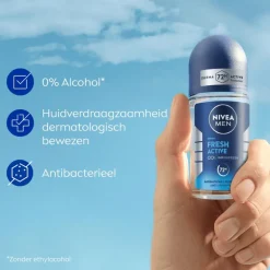 NIVEA MEN Fresh Active Deodorant Roller 50 ML