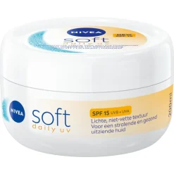 NIVEA Soft Daily UV Bodycrème SPF 15 200 ML
