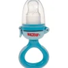 Nuby Siliconen Nibbler - 6m+ - Blauw