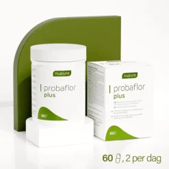 Nupure probaflor plus - Probiotica complex met pepermunt en chicorei, 60 capsules