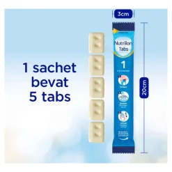 Nutrilon 1 Opvolgmelk Baby 0-6M Tabs 27 gram