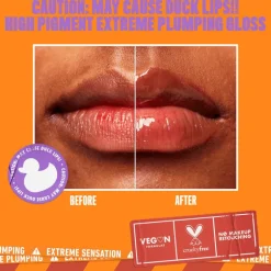 NYX Professional Makeup Duck Plump Lip Plumping Laquer Lipgloss 5 Brown Of Applause