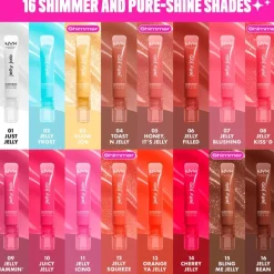 NYX Professional Makeup Jelly Job Lipgloss 06 Jelly Filled Rood