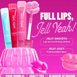 NYX Professional Makeup Jelly Job Lipgloss 06 Jelly Filled Rood