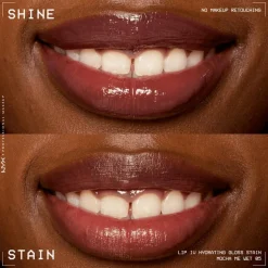 NYX Professional Makeup Lip IV Hydraterende Lipgloss Mocha Me Wet