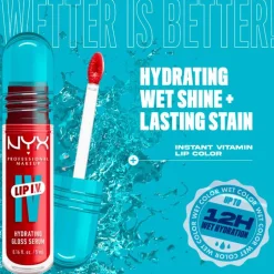 NYX Professional Makeup Lip IV Hydraterende Lipgloss Ready Set Wet