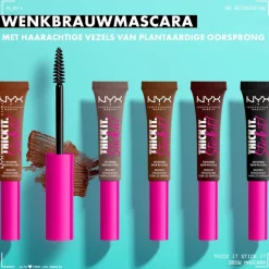 NYX Professional Makeup Thick It. Stick It! Wenkbrauwmascara 6 Brunette
