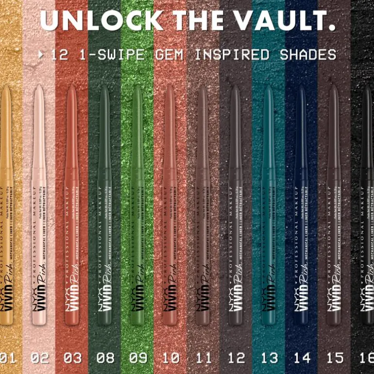 NYX Professional Makeup Vivid Rich Mechanical Pencil Aquamarine