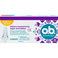 o.b. Extra Protect Tampons Normal 16 Stuks
