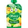 Olvarit Knijpfruit 6+ Peer Banaan 100 gram