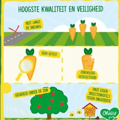 Olvarit Wortel Kip Aardappel Babyhapje 8+ maanden 200 GR