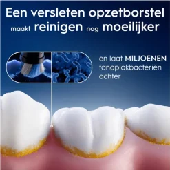 Oral-B iO Ultimate Clean Opzetborstels Zwart 2 Stuks