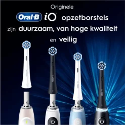Oral-B iO Ultimate Clean Opzetborstels Zwart 2 Stuks