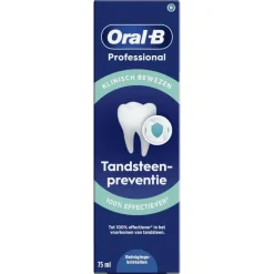 Oral-B Professional Tandsteencontrole Reinigingskristallen Tandpasta - 75 ML