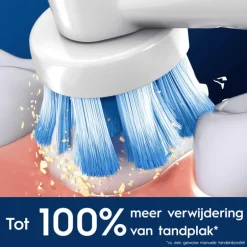 Oral-B Sensitive Clean Opzetborstels Wit 4 Stuks