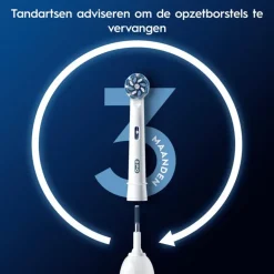 Oral-B Sensitive Clean Opzetborstels Wit 4 Stuks