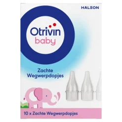 OtriCare Baby wegwerpdopjes bij Aspirator neusjesreiniger 10 stuks