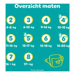Pampers Baby Dry Luiers Maat 7 15+ KG 16 Stuks