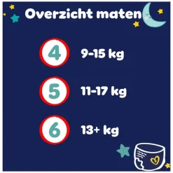 Pampers Baby Dry Night Pants Luierbroekjes Maat 6 13+ KG 30 Stuks