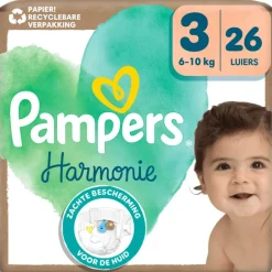 Pampers Harmonie Luiers Maat 3 6-10 KG 26 Stuks