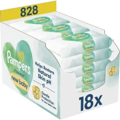 Pampers Harmonie New Baby Billendoekjes 18x46 Stuks