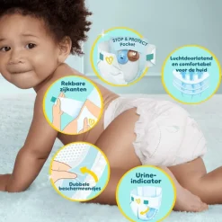 Pampers Premium Protection XXL Pack Luiers Maat 4 9-14 KG 108 Stuks