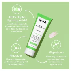 Q+A AHA Exfoliator Body Scrub 250ML