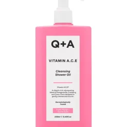 Q+A Vitamin A.C.E Cleansing Shower Oil 250 ML