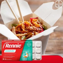 Rennie Suikervrij Kauwtabletten Bij Brandend Maagzuur 36 Stuks