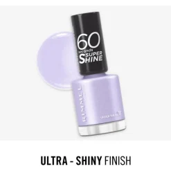 Rimmel London 60 Seconds Supershine Nagellak - Paars - 153 Under The Palms