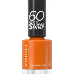 Rimmel London 60 Seconds Supershine Nagellak - Oranje - 151 Tan Lines & Good Times