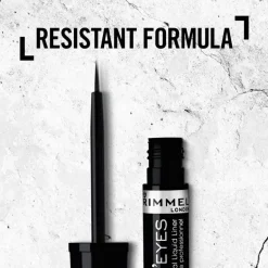 Rimmel London Glam'Eyes Professional Eyeliner 001 Black Glamour