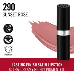 Rimmel London Lasting Finish Satin Lippenstift 290 Sunset Rose 4 G