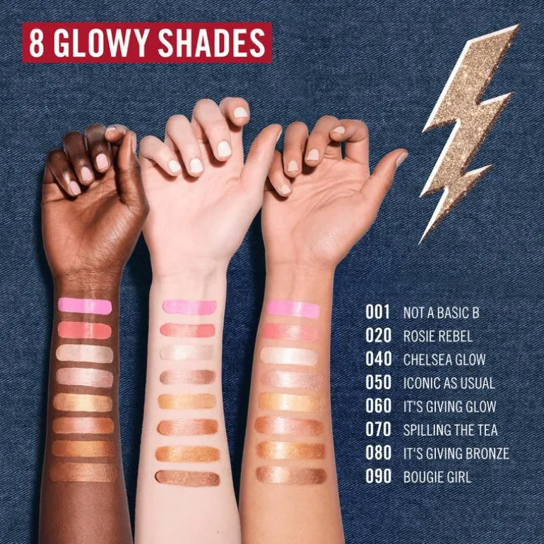 Rimmel London Multi Tasker Turbocharged Glow Liquid Illuminator Highlighter - Creme - 004 Chelsea Glow