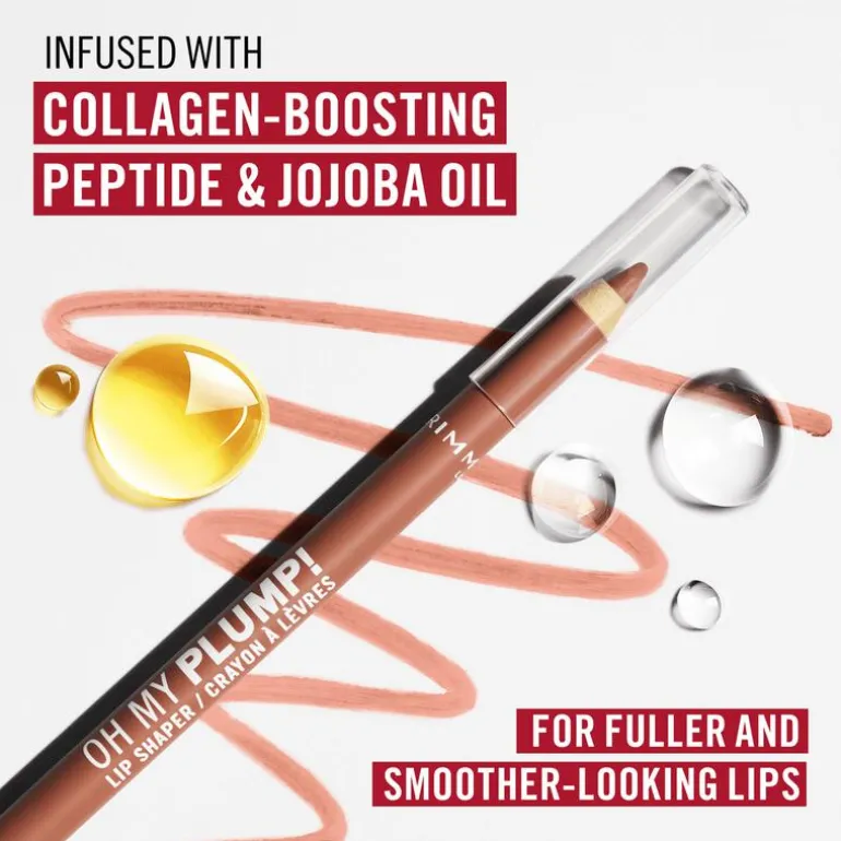Rimmel London Oh My Plump! Lip Liner - Bruin - 110 Rich Cacao