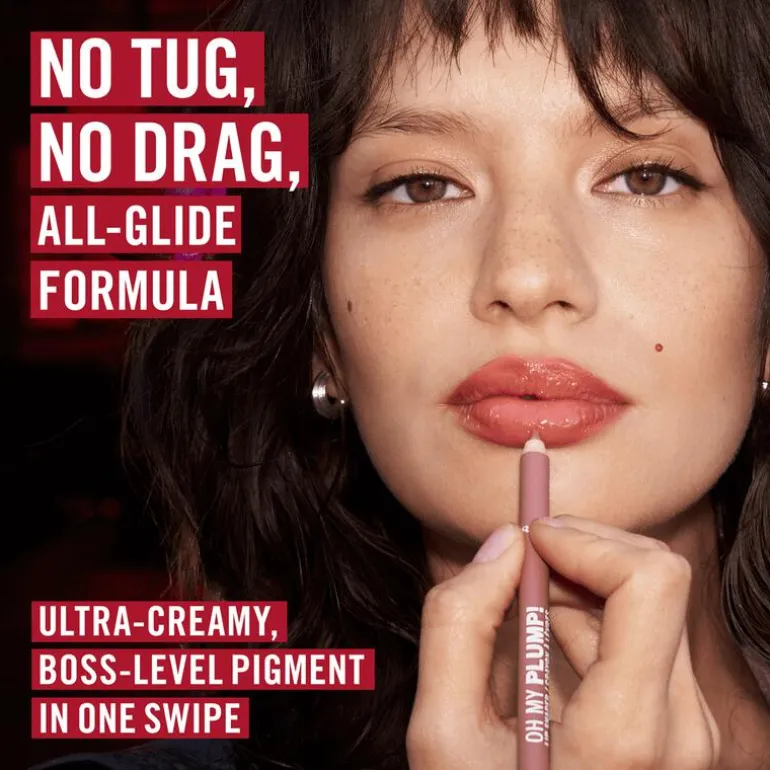 Rimmel London Oh My Plump! Lip Liner - Bruin - 110 Rich Cacao