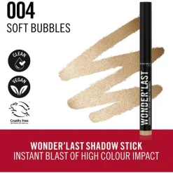 Rimmel London Wonder'last Oogschaduw Stick 004 Soft Bubbles 1.64 G