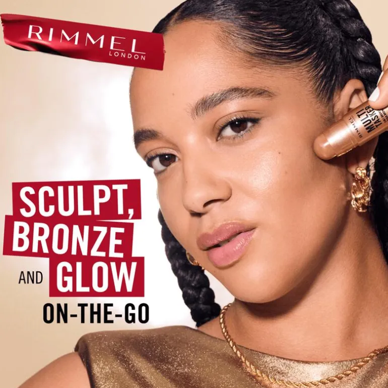 Rimmel Multi-Tasker Bronzer & Contour Stick 001 Light