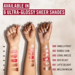 Rimmel Oh My Gloss Butter Me Up Lip Butter - Bruin - 001 Latte Delight