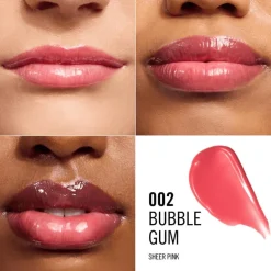 Rimmel Oh My Gloss Butter Me Up Lip Butter - Roze - 002 Bubble Gum