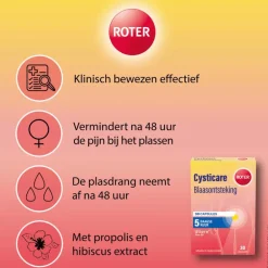 Roter Cysticare Utipro Plus AF 30 capsules