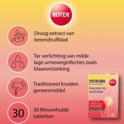 Roter Cystiflora 30 tabletten